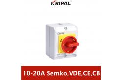 China Single Phase IP65 20A Waterproof Rotary Load Isolating Switch supplier