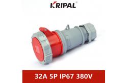China 32A 380V IP67 Three Phase Industrial Connector With Lock IEC standard supplier