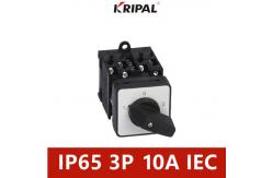 China 10A 3 Pole IP65 Waterproof Changeover Switch Surface installation supplier