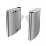 Crowd Control Flap Barrier Gate Airport Turnstile For Luxury Gym for sale