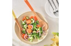 China Heat Resistant 5 Piece Bamboo Utensil Set With Spatula And Mixing Spoon supplier