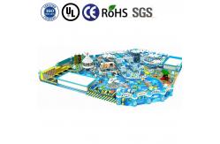 China 100-Passenger Ice Theme Indoor Playground for Kids - Customizable Naughty Castle supplier