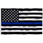 Thin Blue Line customized screen printed high quality for sale