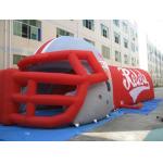 Customized attractive Horse inflatable football helmet tunnel
