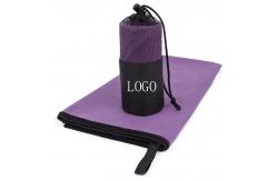 China Lightweight Soft Microfiber Gym Towel Quick Dry And UV-Protection supplier