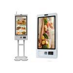 1920X1080 Resolution Self Service Ordering Kiosk and Capacitive Touch 10 Point Screen for sale