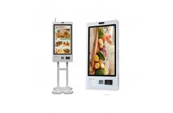 China 1920X1080 Resolution Self Service Ordering Kiosk and Capacitive Touch 10 Point Screen supplier