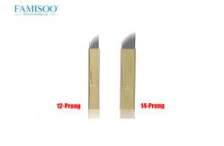 China Copper Wrapped Microblading Needles / Microblading Eyebrow Shading Blades supplier