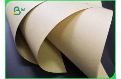 China Extensible Unbleached Sack Kraft Brown Paper 70 80g For Hangbag supplier