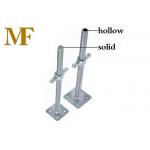 37mm Scaffolding Adjustable Hollow Bar Jack Base/Adjustable Solid Bar Screw Jack for sale