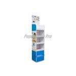 Light Duty 4 Tier Cardboard Shelf Display , Degradable Cardboard Stands Display for sale
