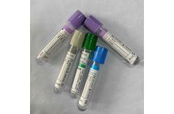 China Hematology Test Vacuum Blood Collection Tube Glass Plastic supplier