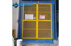 China 8m 500kg-2000kg Hydraulic Guide Rail Lift Machine Configuration supplier