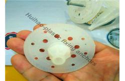 China M8X120mm Nylon Frame Fixing Anchors , Plastic Fixing Pins with Nail Inside supplier