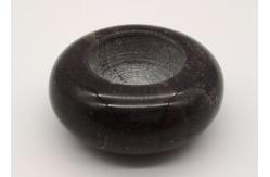 China 7.8cm X 3cm Black Marble Candle Jars Good High Temperature Resistance supplier
