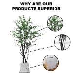 Adjustable Branches Artificial Silk Plant Home Garden Morning Tree