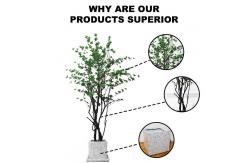 China Adjustable Branches Artificial Silk Plant Home Garden Morning Tree supplier