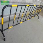 Traffic Road Safety Interlocking Portable Steel Barricade for sale