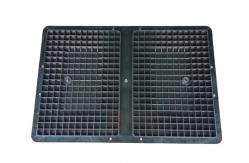 China Conductive Crate ESD Plastic Bins , 400 * 300 * 150mm ESD Totes Containers With Lids supplier