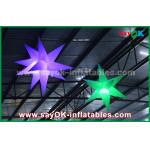 1.5m 190 D Nylon Advertising Inflatable Lighting Decoration , Inflatable Star With Led Light for sale