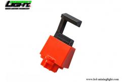 China Rugged ABS Plastic 15mm Circuit Breaker Lockout 23mm Handle supplier