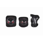3 Pack Roller Skating Protective Gear Knee Pads Elbow Pads And Wrist Guards for sale