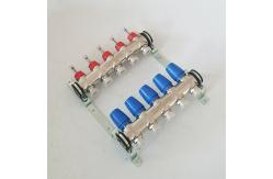 China Stainless Steel Underfloor Heating Manifold for HVAC Systems Floor Heating Systems supplier