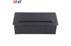 China Conference Table Power Outlets Aluminum Alloy Flip Up Socket supplier