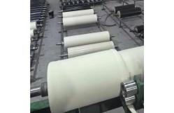 China Durable Silicon Rubber Coated Steel Rollers For Coating Industry Rubber Covered Rollers supplier