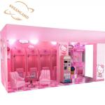 Dreamland Pink Date Cut Prize Coin Arcade Gift Game Machine Big Toys Cutting Claw Machine For Shopping Mall for sale