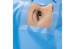 China MAYO Surgical Eye Sheet Drape With Double Fluid Collection Pouches supplier