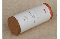 China Customized Paper Cylinder Containers / Composite Cans For Wine Packaging supplier