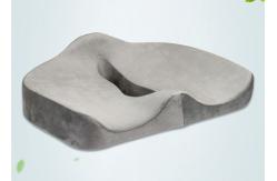 China Massage Curve Memory Foam Car Seat Cushion Breathable And Machine Washable Cover supplier