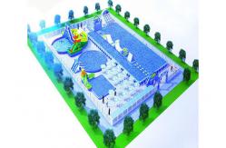 China Waterproof Combined Movable Inflatable Water Parks For Backyard / Zoo supplier