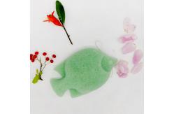 China Biodegradable Natural Buff And Smooth Konjac Body Sponge OEM ODM supplier