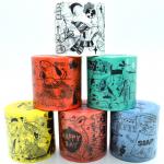 Custom logo washi paper tape pantone colorful adhesive paper tape masking tape for sale