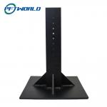 Laser Cutting Sheet Metal Bending Services Black Bracket Computer Accessories