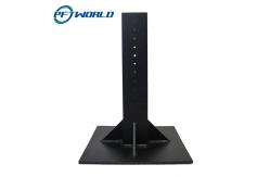 China Laser Cutting Sheet Metal Bending Services Black Bracket Computer Accessories supplier