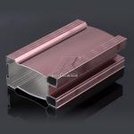 Exquisite Grain Aluminum Profile For Kitchen Cabinet Different Rose Finish for sale