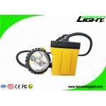 25000lux Waterproof Rechargeable Mining Cap Lamp 348lum For Underground Coal Mining for sale