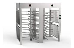 China SUS304 0.2S Full Height Barrier Gate Fingerprint Recognition supplier