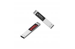 China Customized Metal Plastic Flash Drive with Logo Upload for Data Storage supplier