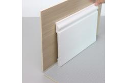 China Waterproof Polystyrene Skirting Board 3m PS Mouldings For Interior Wall supplier