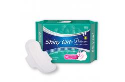 China Bamboo Charcoal Night Use Sanitary Napkin Pads Biodegradable Nonwoven supplier