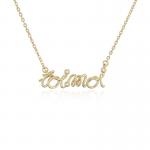 Synthetic CZ Womens Fashion Pendant Necklaces OEM Classic Initial Necklace for sale