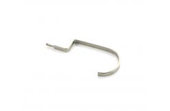China Small White Metal S Hooks For Hanging Plants Hangers Plastic Cap Coated supplier