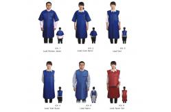 China Lead Rubber CE X Ray Protection Apron Shield Vest Half Sleeves supplier