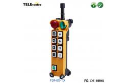 China Telecontrol 8 single steps radio remote control station system F24-8S transmitter supplier