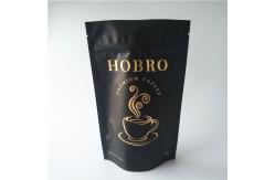 China Resealable Tea Bags Packaging Aluminum Foil Stand Up Coffee Bag With Valve supplier