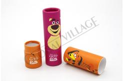 China OEM Custom Lipstick Paper Tube Containers 20mm DIAM Without Mechanism supplier